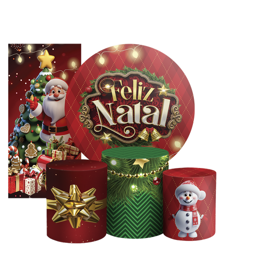 Arte Digital Painel de Festa - Natal 805975