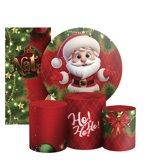 Arte Digital Painel de Festa - Natal 805976