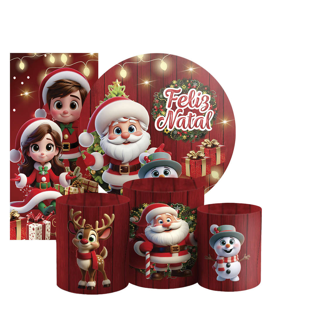 Arte Digital Painel de Festa - Natal 805977