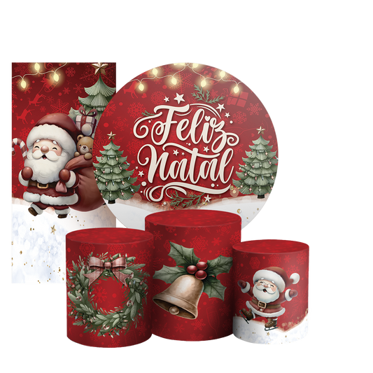 Arte Digital Painel de Festa - Natal 805978