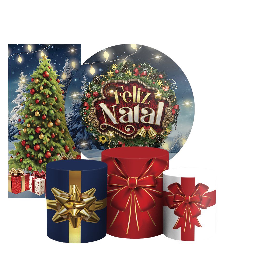 Arte Digital Painel de Festa - Natal 805979