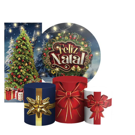 Arte Digital Painel de Festa - Natal 805979