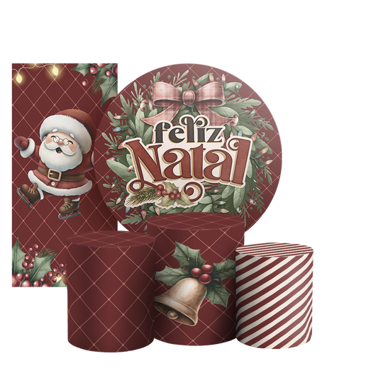 Arte Digital Painel de Festa - Natal 805982