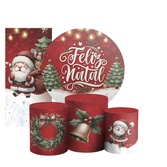 Arte Digital Painel de Festa - Natal 805983