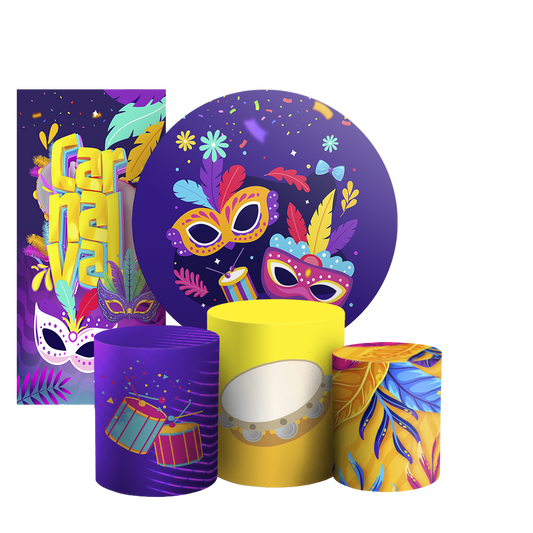 Arte Digital Painel de Festa - Carnaval 806064