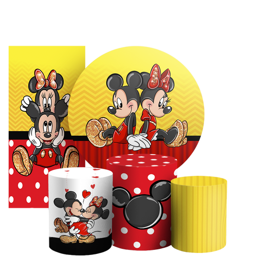 Arte Digital Painel de Festa - Mickey E Minnie 806068