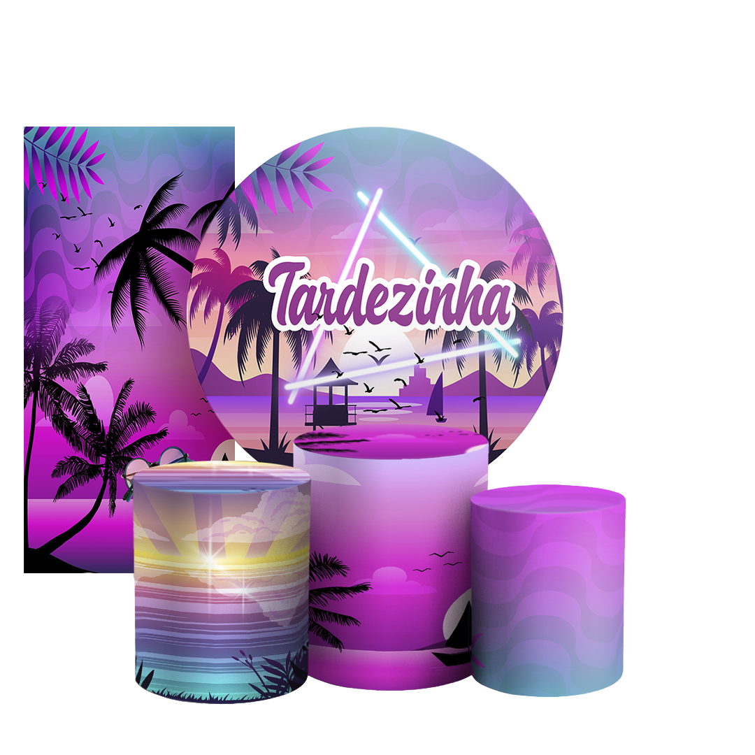 Arte Digital Painel de Festa - Tardezinha 806080