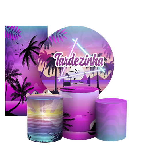 Arte Digital Painel de Festa - Tardezinha 806080