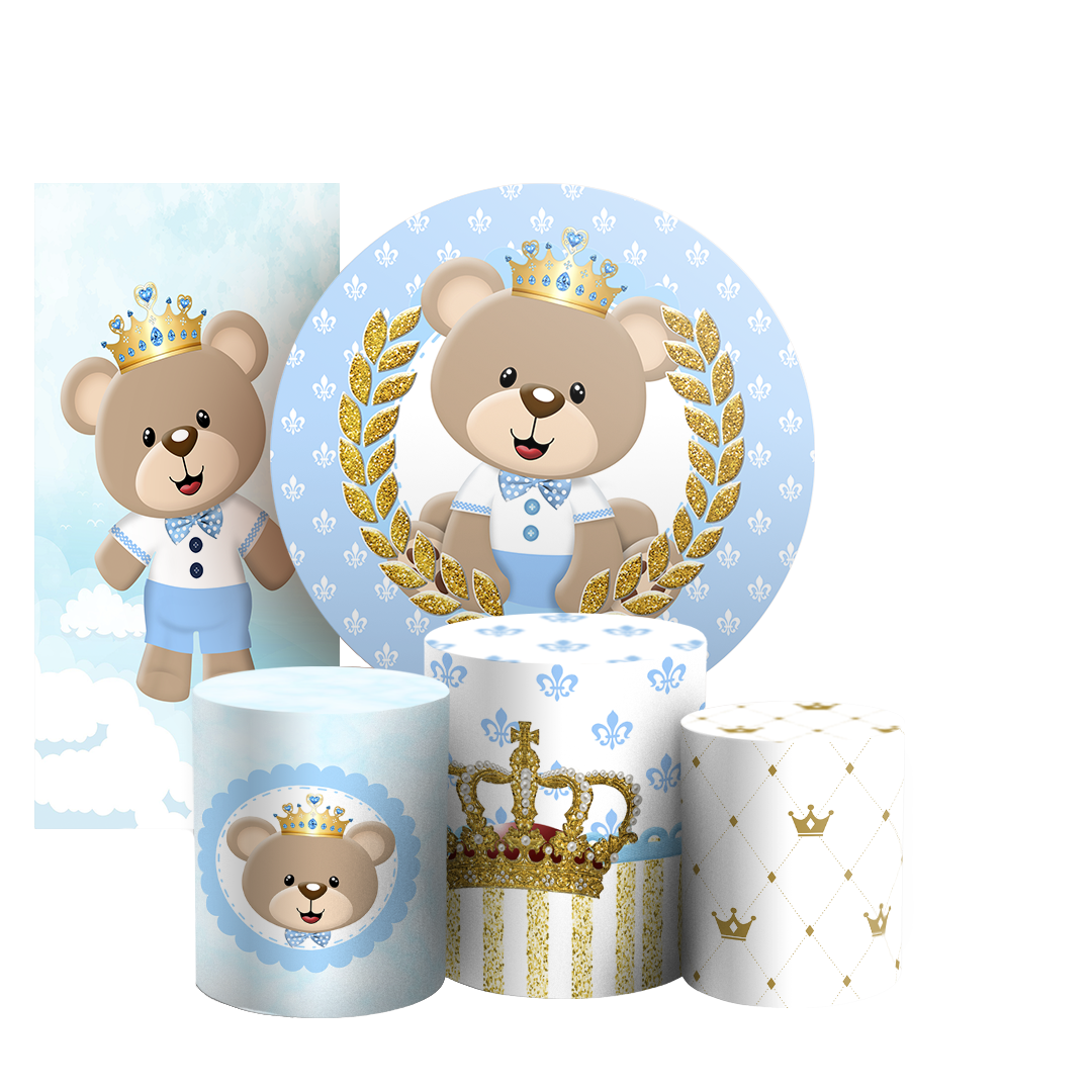 Arte Digital Painel de Festa - Urso 806083