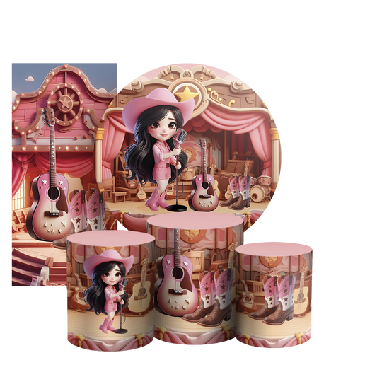 Arte Digital Painel de Festa - Ana Castela Boiadeira 806103