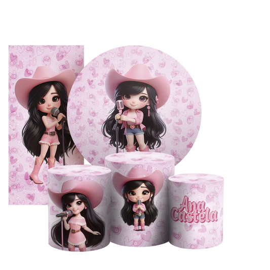 Arte Digital Painel de Festa - Ana Castela Boiadeira 806104