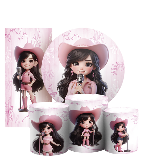 Arte Digital Painel de Festa - Ana Castela Boiadeira 806105